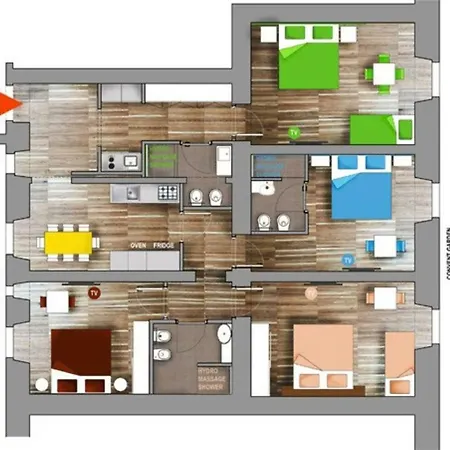 Wellnessinnrome Shortlet Apartment Rom